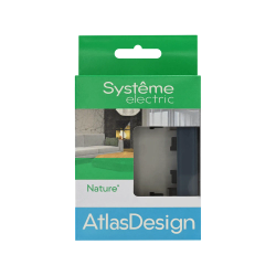 ATLASDESIGN NATURE 1-постовая РАМКА, НАТУРАЛЬНОЕ СТЕКЛО, ГРИФЕЛЬ