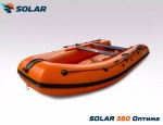 Лодка надувная моторная solar-380 к (оптима)