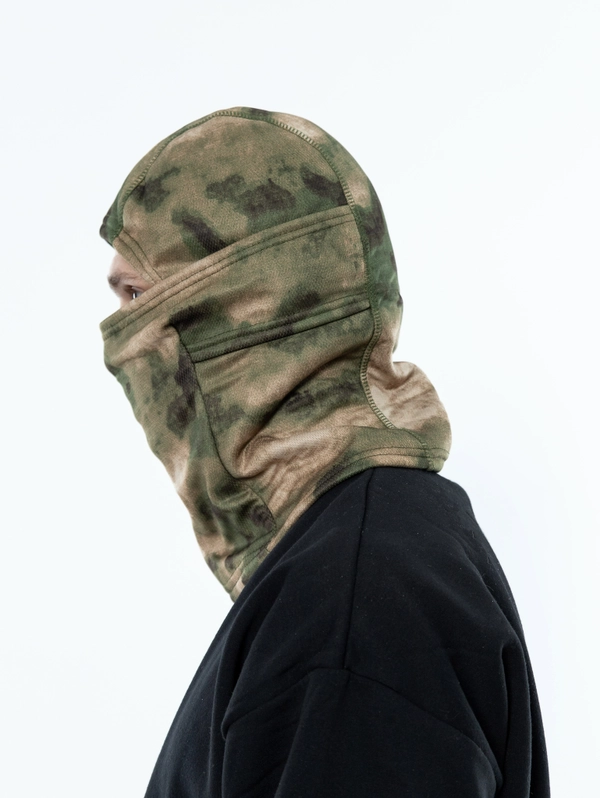 Маска балаклава тактическая Softshell PROFARMY мох