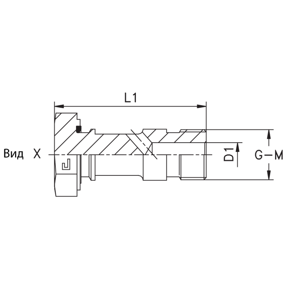 Болт BANJO BSP 1
