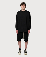 RICK OWENS DRKSHDW СВИТШОТ TOMMY ЧЕРНЫЙ