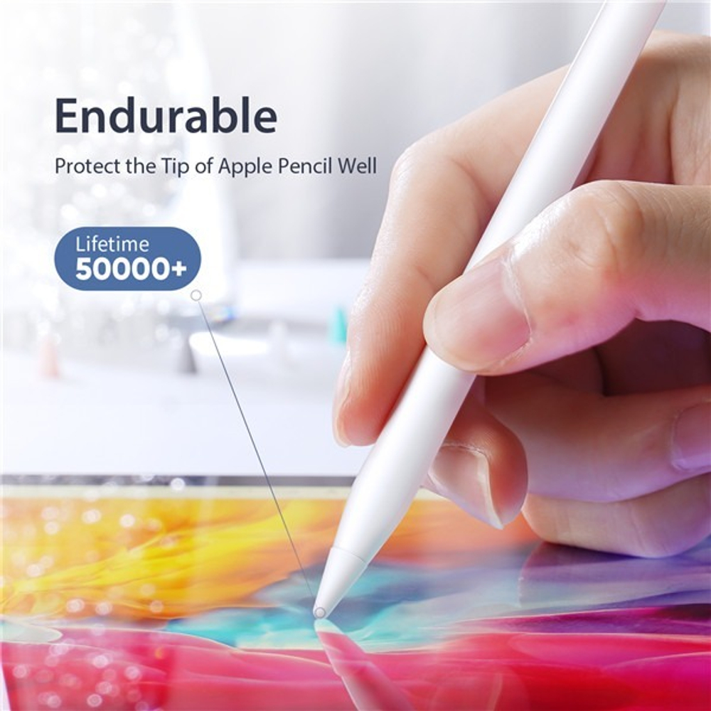 Силиконовый чехол наконечник (10шт в комплекте) для Apple Pencil Gen 1 и Gen 2