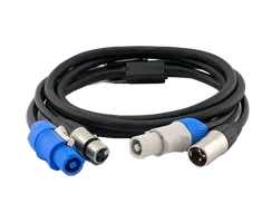 STAGE4 LightLink DUO P2 Коммутационный кабель комбинрованный с разъемами для светильников серии BART