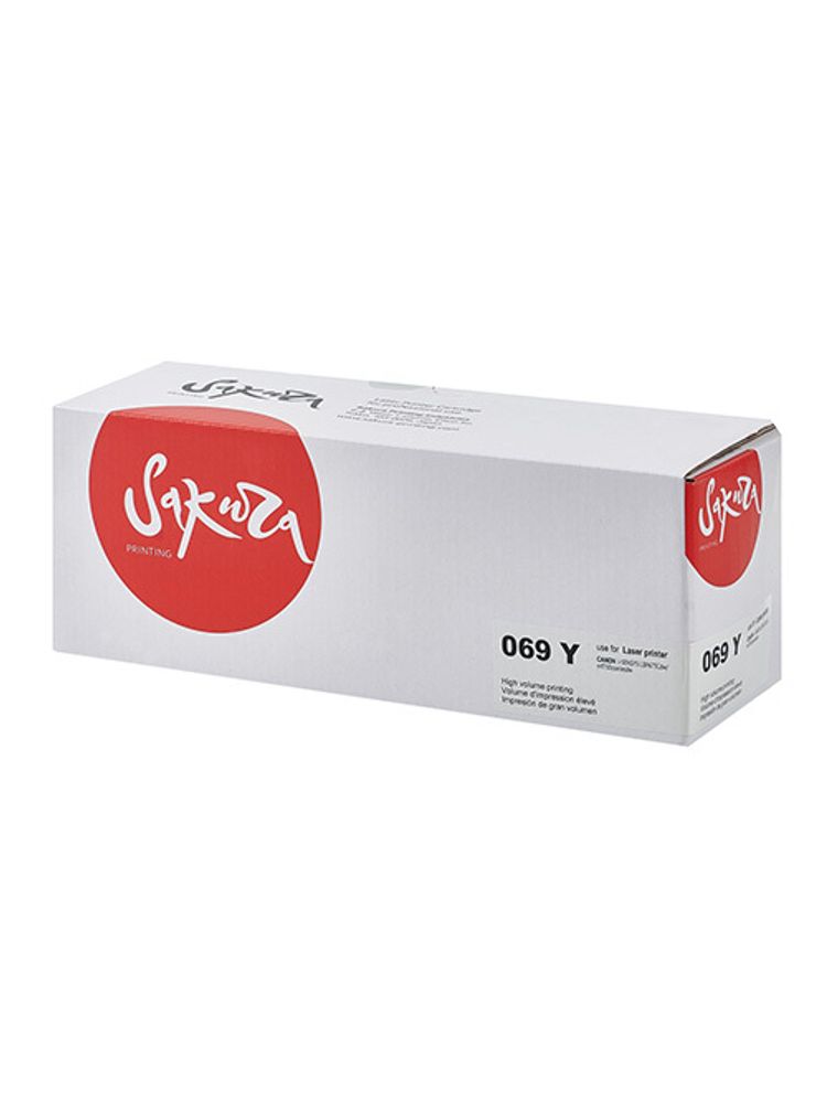 Картридж Sakura, аналог Сanon 069Y (5091C002) для I-Sensys LBP673Cdw/MF750C, желтый, (1.9K) Картридж Sakura, аналог Сanon 069Y (5091C002) для I-Sensys LBP673Cdw/MF750C, желтый, (1.9K)