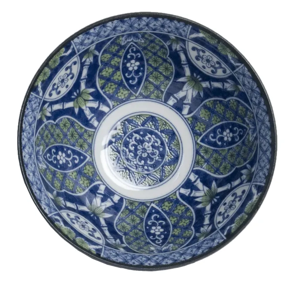 Mensa Home Миска 18x9см Голубые цветы (микс 1шт) EAN 00787680