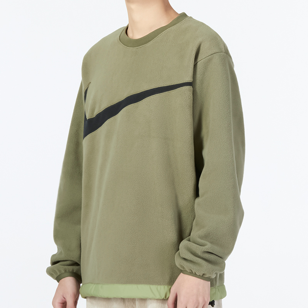 Толстовка Nike As M Nk Club+ Flc Crew Wntr Logo, DQ4895-222