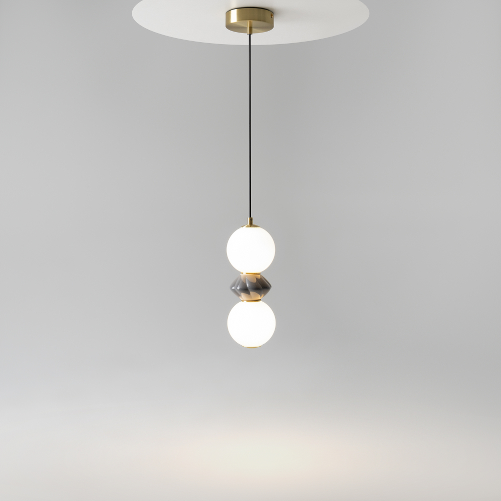 Подвесной светодиодный светильник Maytoni Brosche MOD362PL-L10GR3K