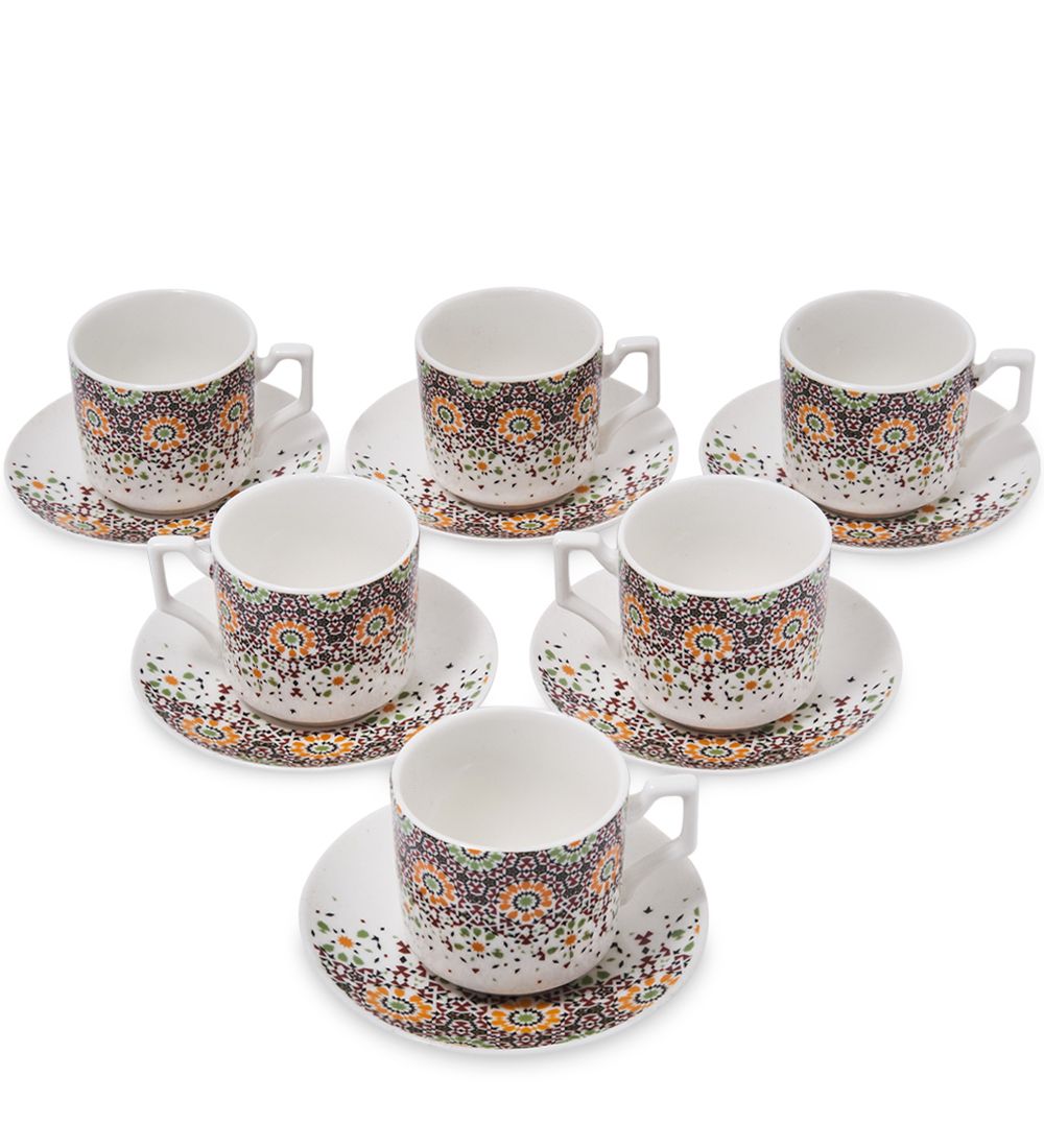 GAEM Art MUG-435/3 Набор из 6 чайных пар