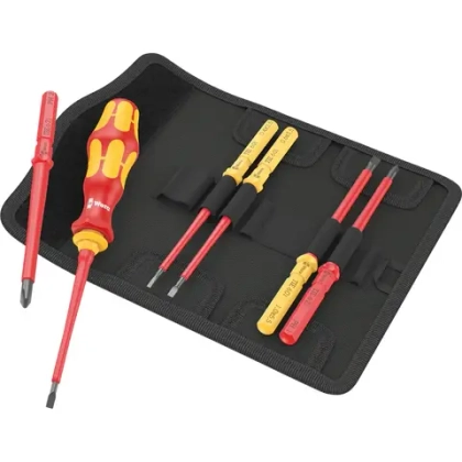 Набор отвёрток Kraftform Kompakt VDE 7 Universal 1 Tool Finder WERA 05006600001