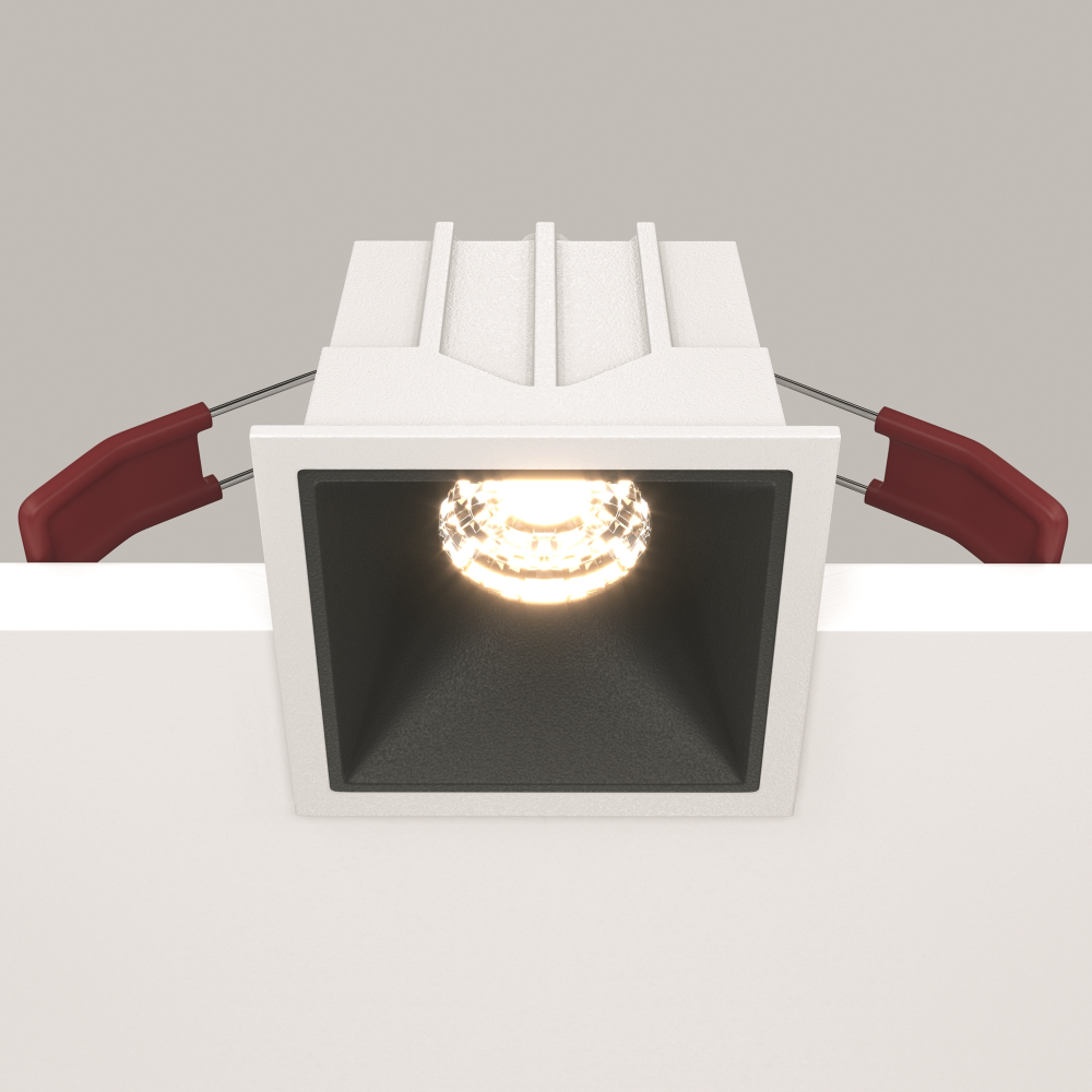 Встраиваемый светодиодный светильник Maytoni Alfa LED DL043-01-10W3K-D-SQ-WB