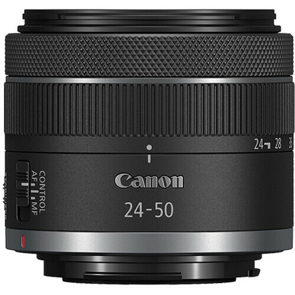 Объектив Canon RF 24-50mm f/4.5-6.3 IS STM, автоматическая фокусировка.