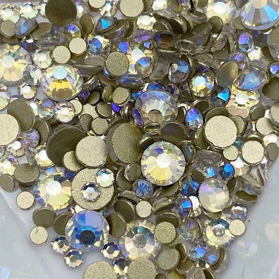 Стразы Стекло №105 микс 400 шт.