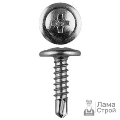 Саморез с прессшайбой 4,2 × 25 головка п/сферическая, сверло 1 кг