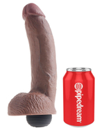 Фаллоимитатор с имитацией семяизвержения King Cock 9" Squirting Pipedream 560329PD