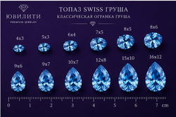 Топаза Swiss Груша