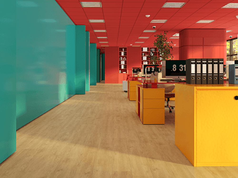 LVT плитка Дуб Ваниль Селект ECO 23-2