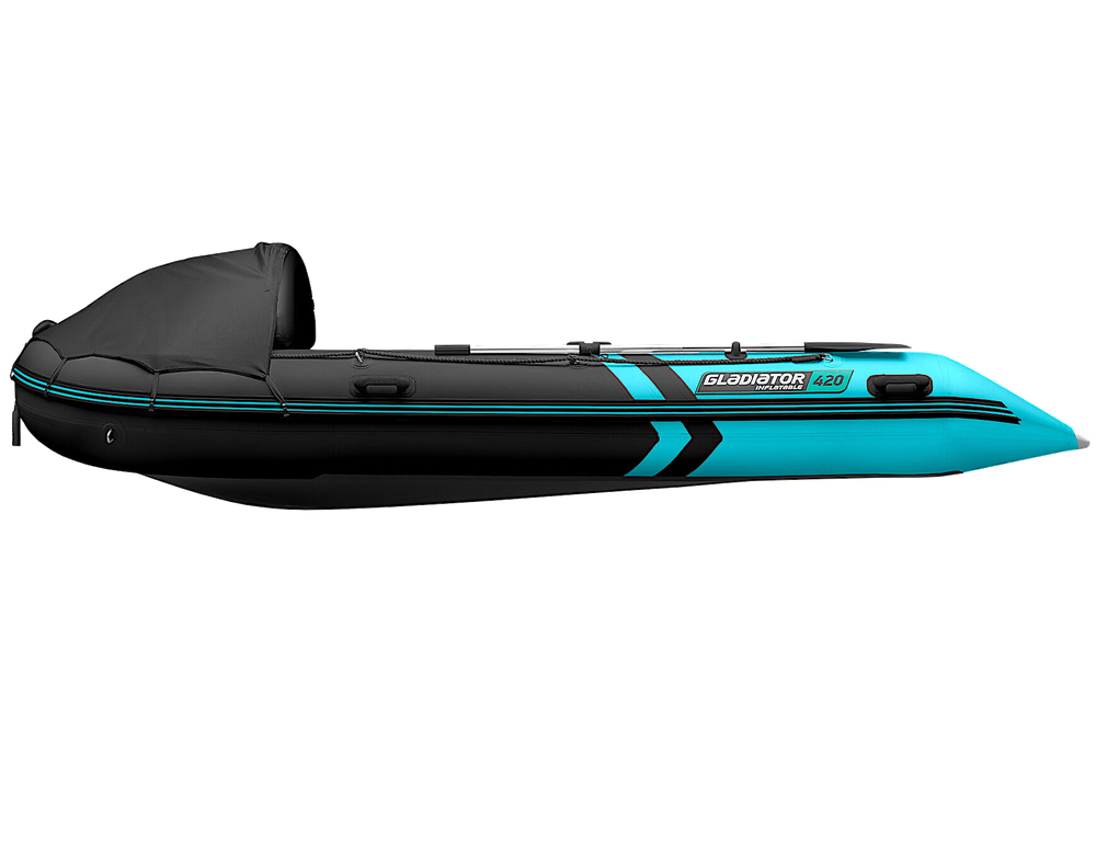 Лодка ПВХ Gladiator Active C420AL с алюминиевым полом -