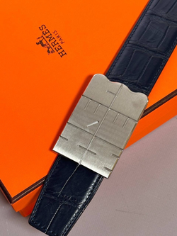 Ремень Hermes из кожи крокодила