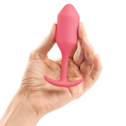 b-Vibe Snug Plug 2 - Анальная пробка для ношения