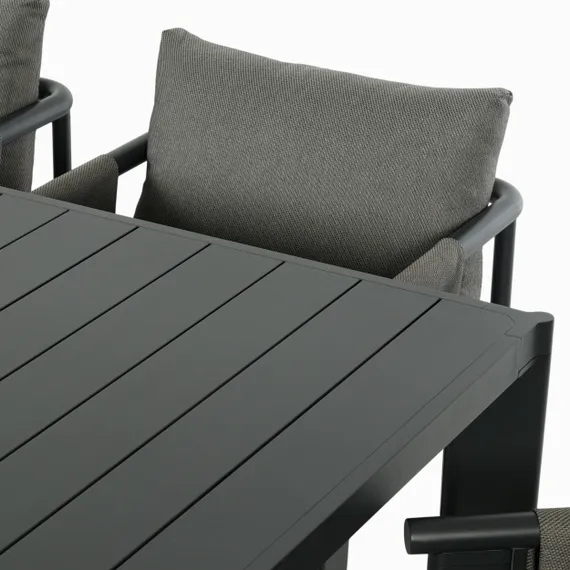 Комплект уличной мебели Shadow Dining, стол 182х75 см, 6 кресел