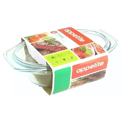 Утятница стекл 3,0л ТМ Appetite