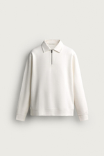 ТОЛСТОВКА-ПОЛО INTERLOCK НА МОЛНИИ — ZARA · 4092/380