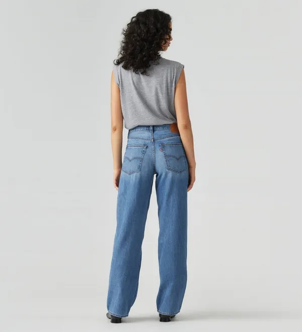 Джинсы женские LEVI'S BAGGY DAD HEAVY CHECK