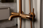 Стойка для душа ETERNA BRUSHED BRONZE