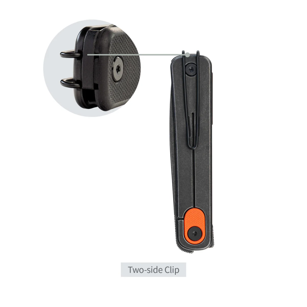 Нож складной SRM 135L-GJ Palfrey Blackwash (14C28N, Orange G10/Steel)