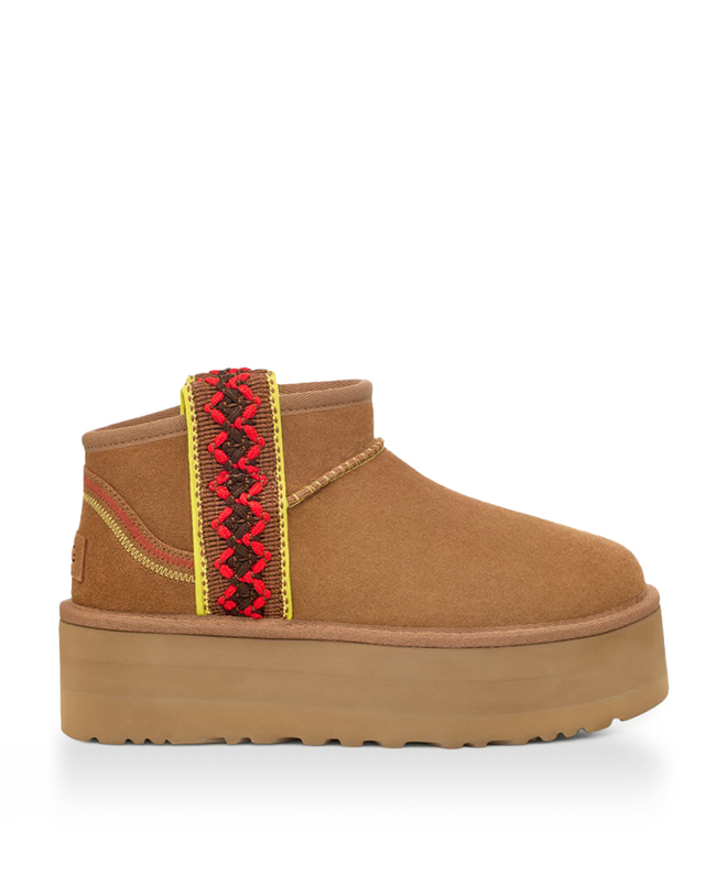 ULTRA MINI BRAID PLATFORM-chestnut