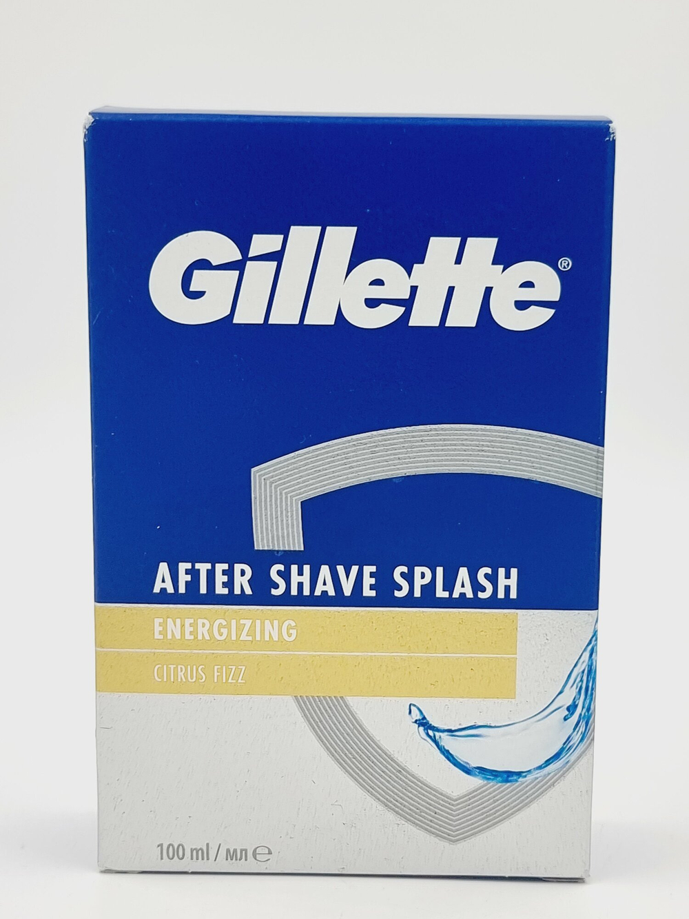 Gillette лосьон после бритья Citrus Fizz, заряд энергии с кофеином, 100 мл (Германия)