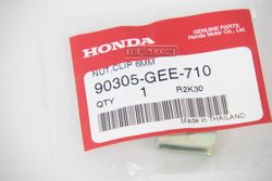90305-GEE-710. NUT, CLIP, 6MM. HONDA