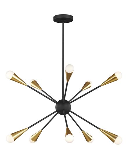 Люстра "Джейкоб" brass black