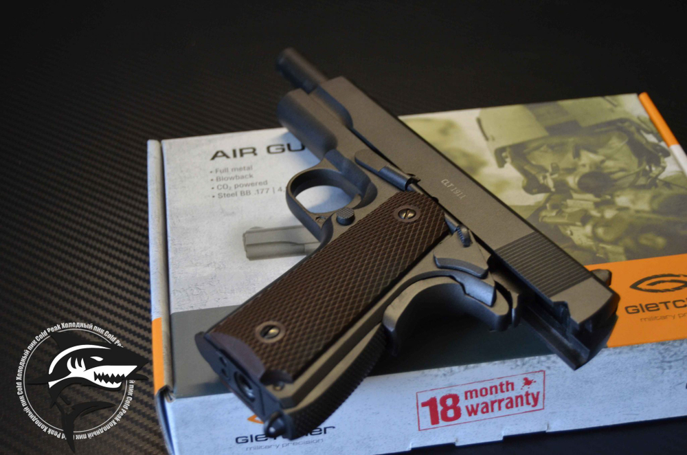 Пневматический пистолет Gletcher CLT 1911 (Кольт 1911)