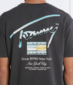 Футболка METALLIC AOP TEE EXT Tommy Jeans - графитовый(DM0DM18283)
