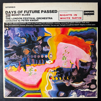 The Moody Blues ‎– Days Of Future Passed (Япония 1973г.)