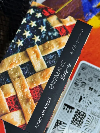 Пластина для стемпинга ENIGMANIC Stamping American Mood