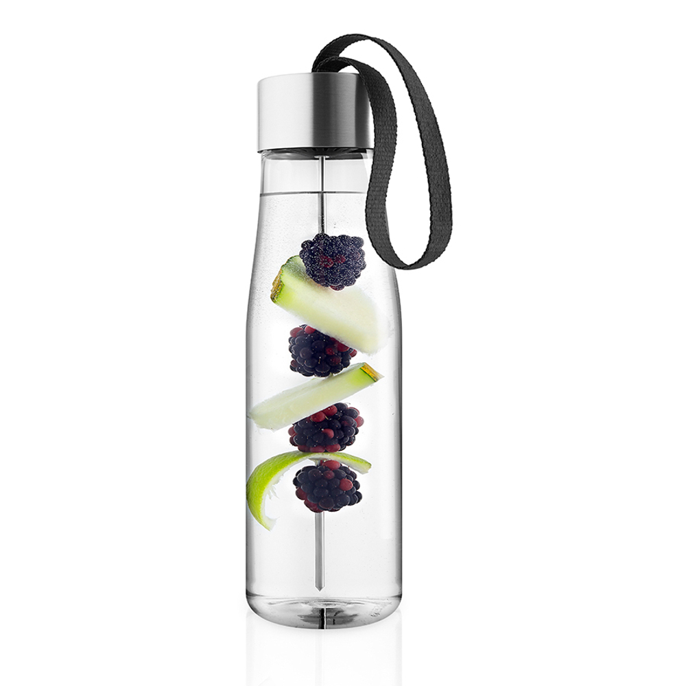 Бутылка для воды myflavour 750 мл чёрная