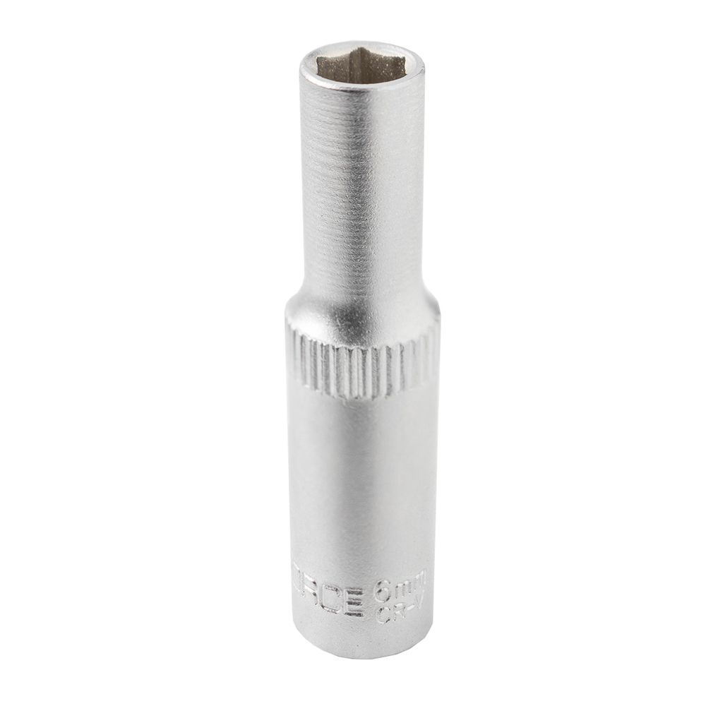Головка глубокая 6мм 6гр. 1/4'' RockForce##Rock FORCE RF-5255006