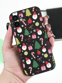 Чехол на iPhone 12 mini новогодний