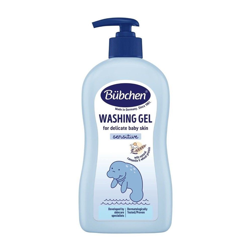Бюхтен гель для купания с дозатором Washing Gel Sensitiv 400мл