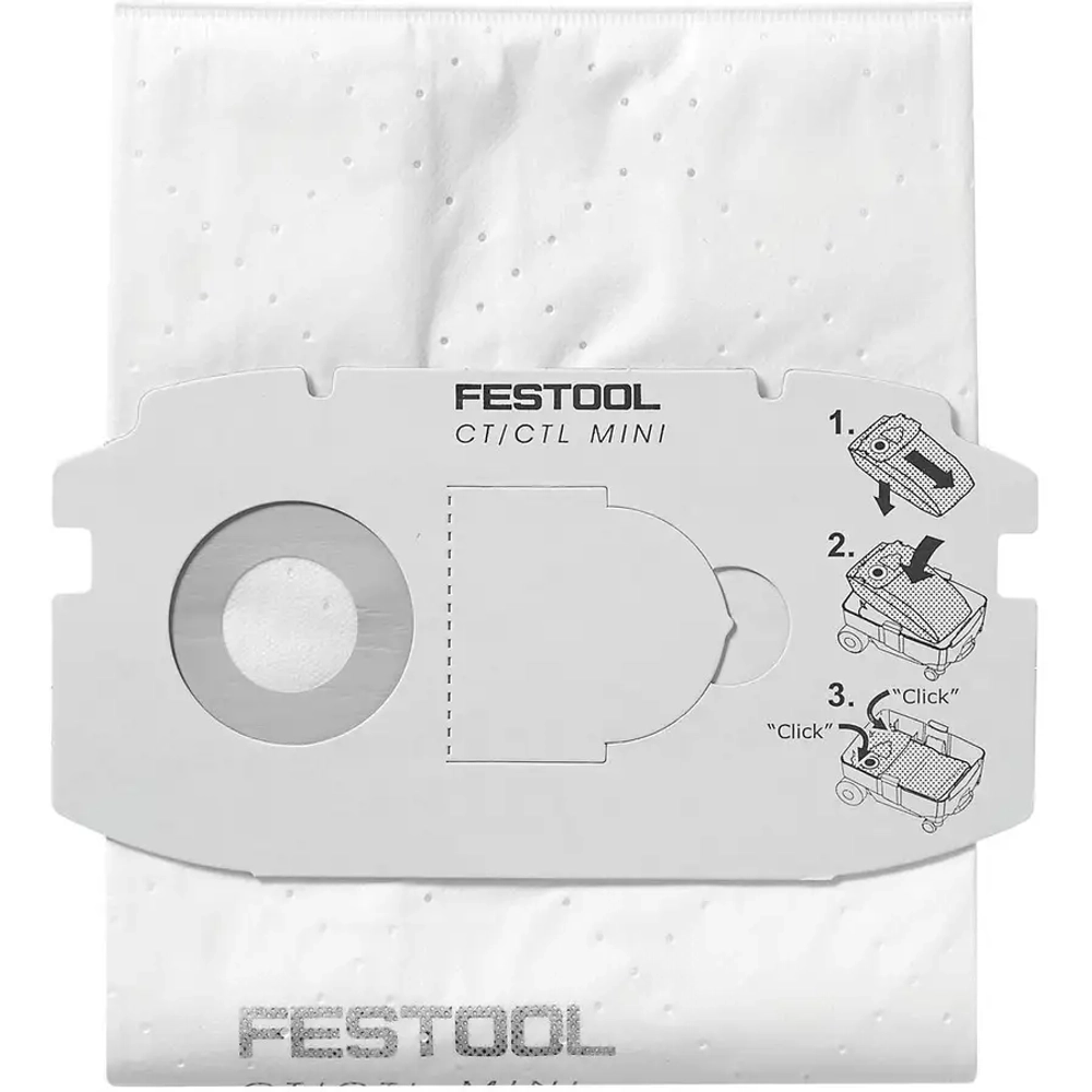 Мешок-пылесборник SELFCLEAN SC FIS-CT MINI/5 FESTOOL 498410
