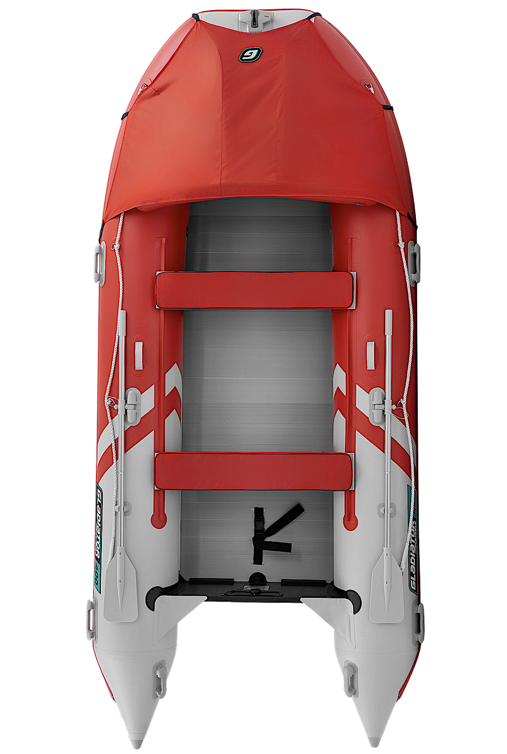 Лодка ПВХ Gladiator Active C400AL с алюминиевым полом -