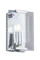 Бра NewRgy W1821R/1A CHR+CL, 40 Вт, хромированное и прозрачное