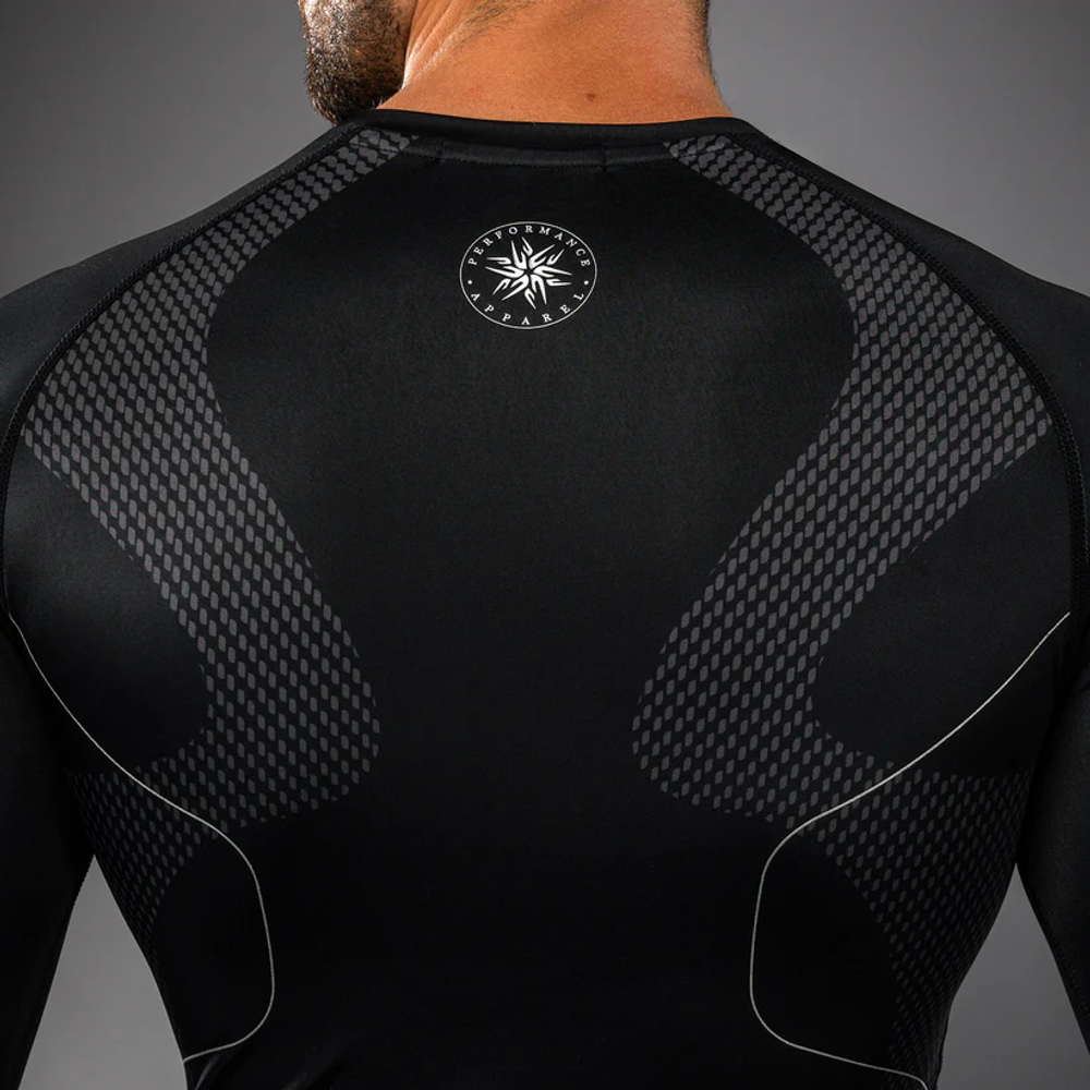 Рашгард Venum Nexus LS Black/Silver