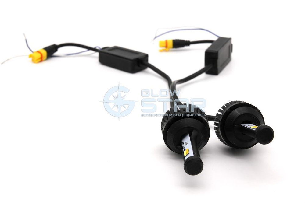 Aozoom ДХО в поворотники 1156/7440 (2 в 1) S25/T20 (BAU15S/WY21W) белый+оранжевый (комплект, 2шт)