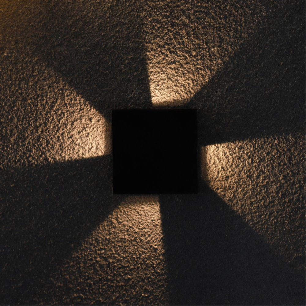 Уличный настенный светодиодный светильник Arte Lamp ALGOL A1445AL-4BK