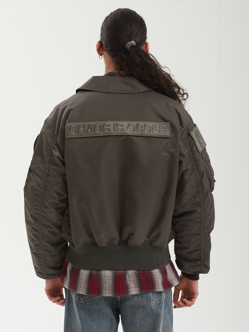 Мужской Бомбер Slam Jam X Alpha Industries Cwu-45