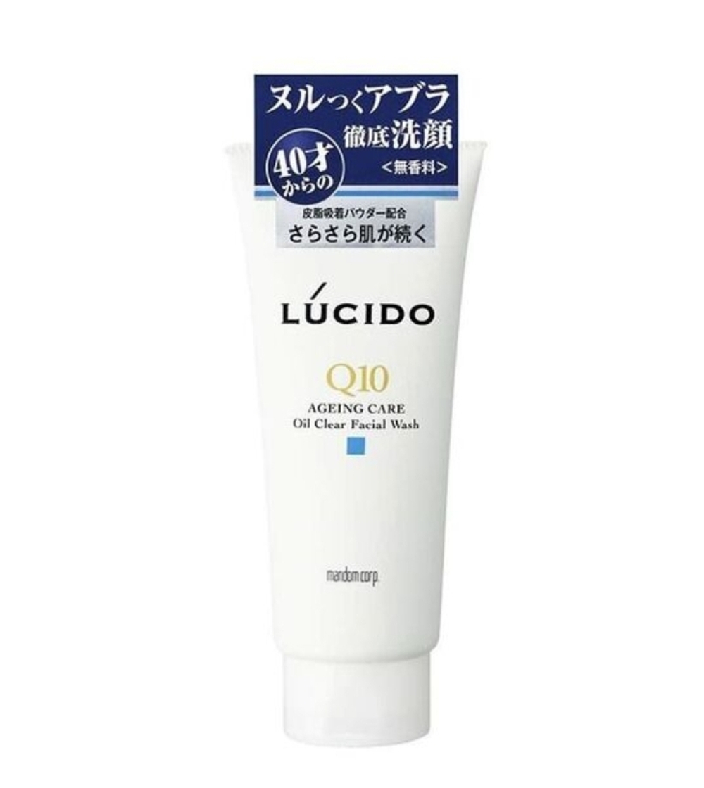 Пенка "Lucido oil clear facial foam" растворяющая жировые загрязнения в порах кожи лица (для мужчин после 40 лет) без запаха, красителей и консервантов 130 г