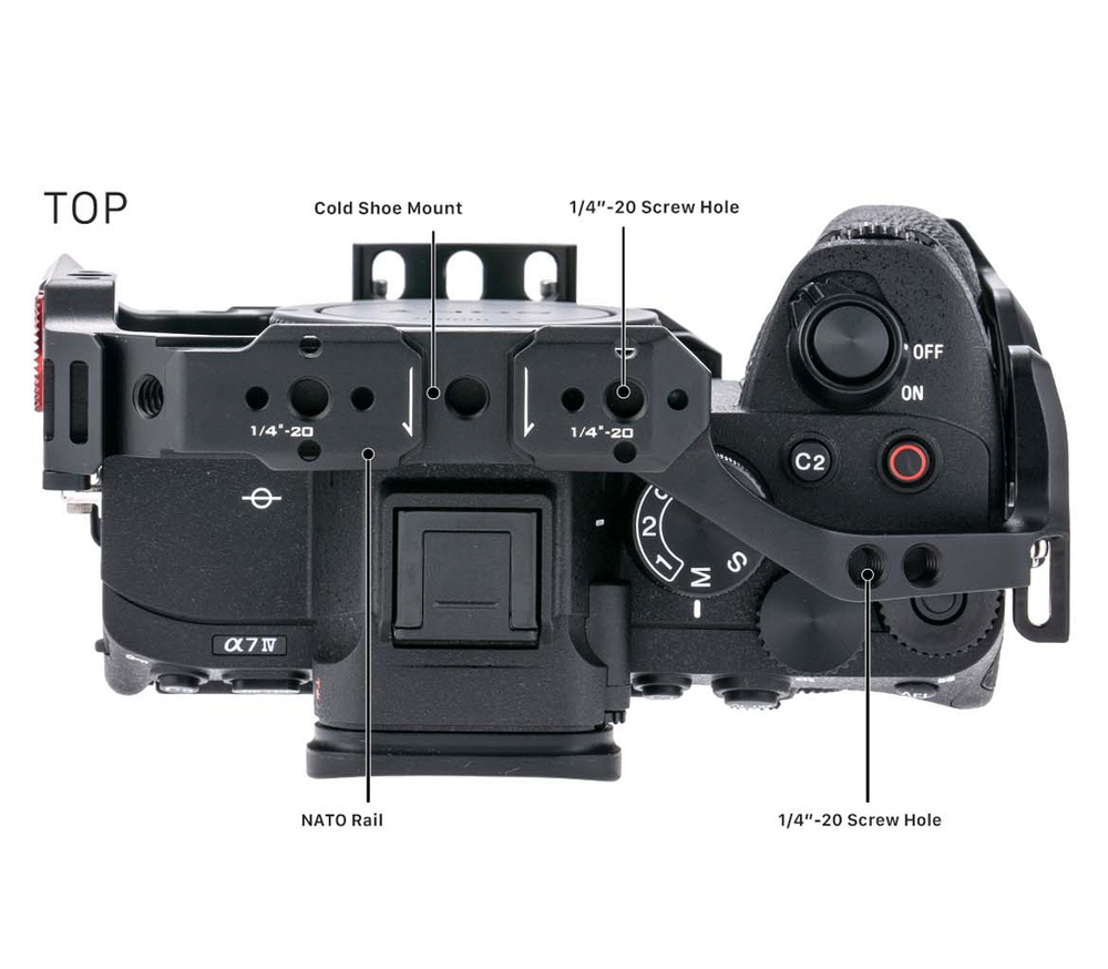 Клетка Tilta Camera Cage Pro Kit для Sony a7 IV и др., черная